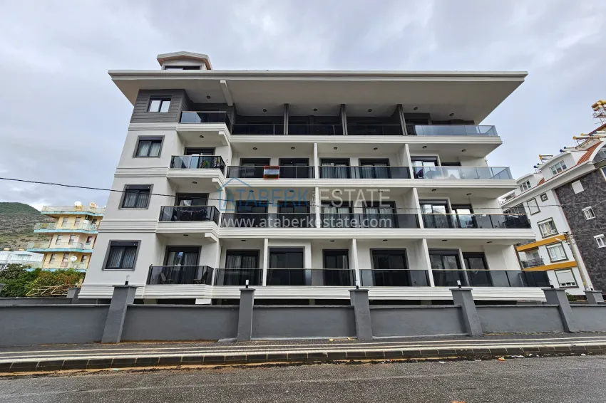 1+1 apartment in a new boutique complex in the center of Alanya, Cleopatra beach area 2 