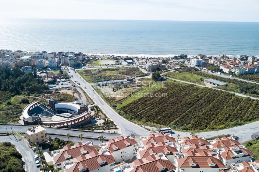 Furnished 2+1 apartment with sea view, suitable for a residence permit - Alanya center, Cleopatra beach area 2 