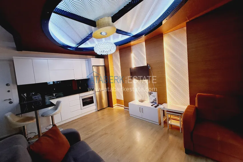 Purchase Cozy one bedroom apartment with furniture in the center of Alanya 2