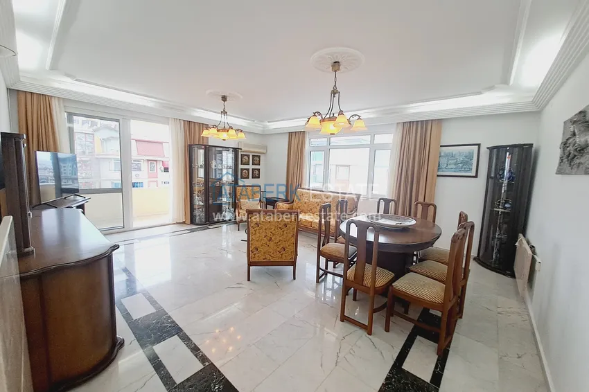 Purchase  Duplex in the center of Alanya - suitable for a residence permit, with furniture and a jacuzzi on the outdoor terrace  2 