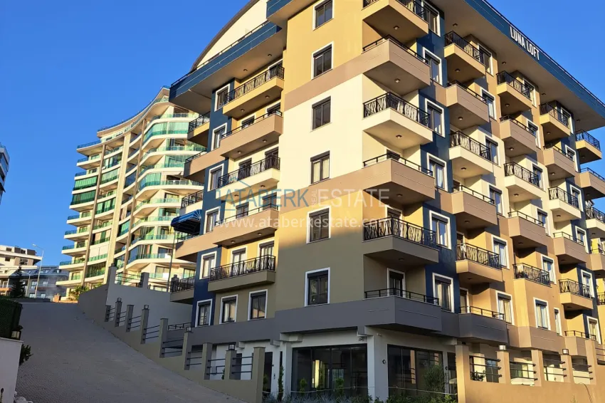 Turnkey one-bedroom apartment in Alanya, Mahmutlar district 2 