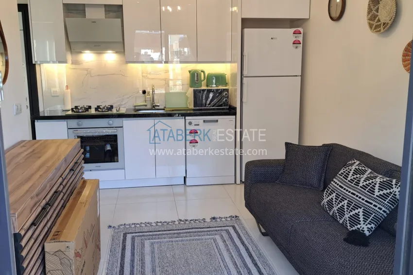 Purchase Turnkey one-bedroom apartment in Alanya, Mahmutlar district 2 