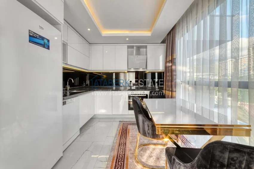 Purchase Turnkey two-level apartment in a comfort complex — Mahmutlar, Alanya 2 