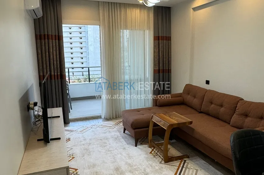 Purchase One bedroom apartment with furniture in a well-maintained complex — Mersin, Tomyuk district 2 