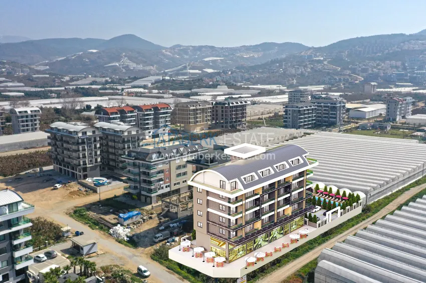 Complex under construction in Kargicak district, Alanya — investment property directly from the developer 4