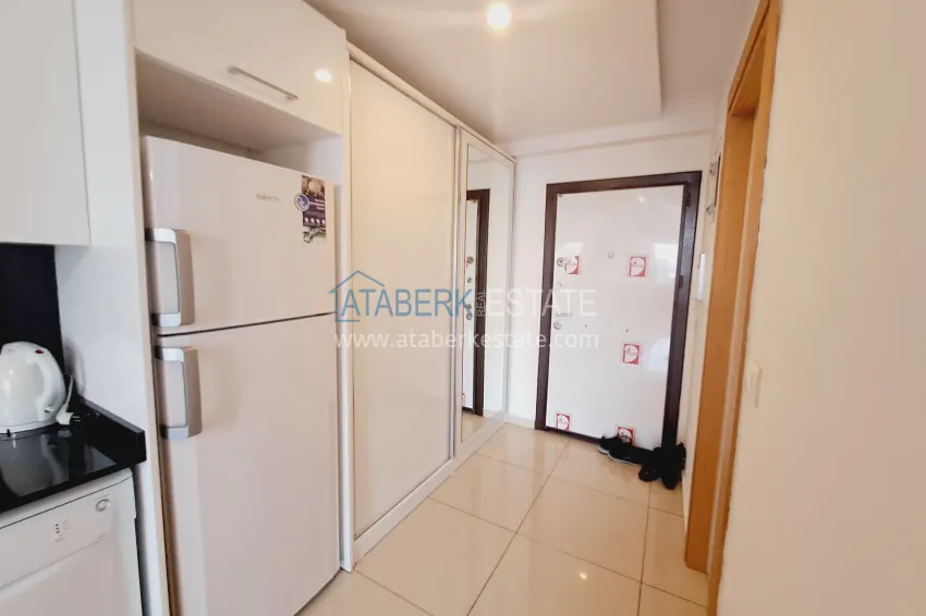Purchase Furnished studio apartment in a prestigious residential complex - Cikcilli district, Alanya 2 