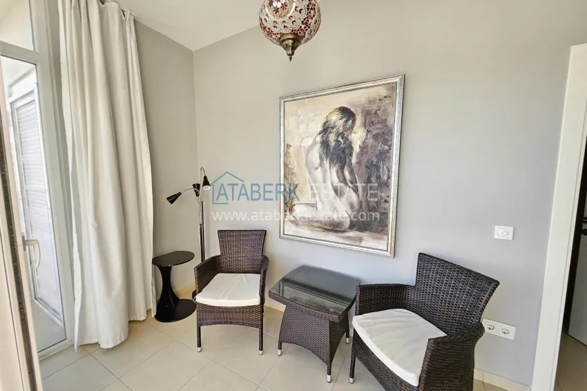 Purchase Duplex penthouse with original interior design and sea view — Mahmutlar district, Alanya 35 