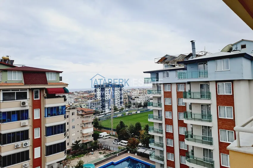 Purchase  Duplex in the center of Alanya - suitable for a residence permit, with furniture and a jacuzzi on the outdoor terrace  38 