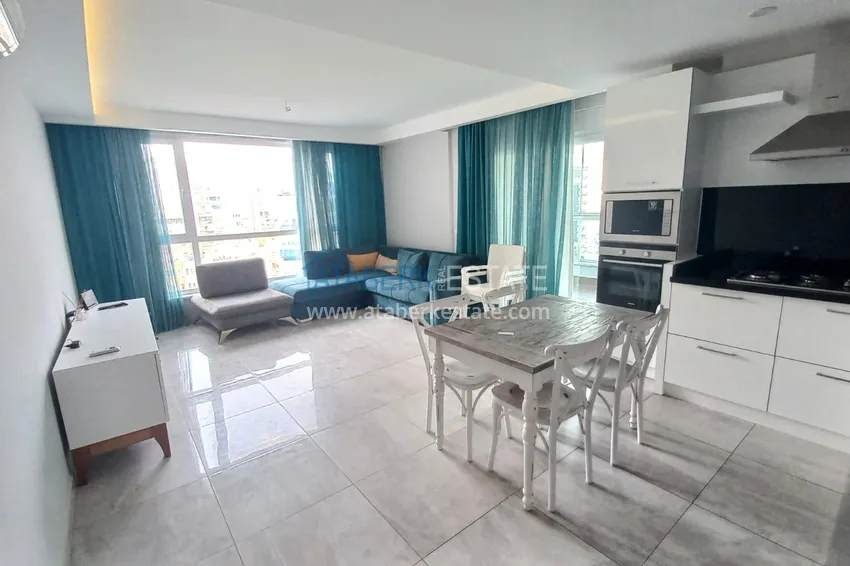 Purchase  1+1 apartment in Mahmutlar, turnkey with a glazed balcony in a modern complex 3 