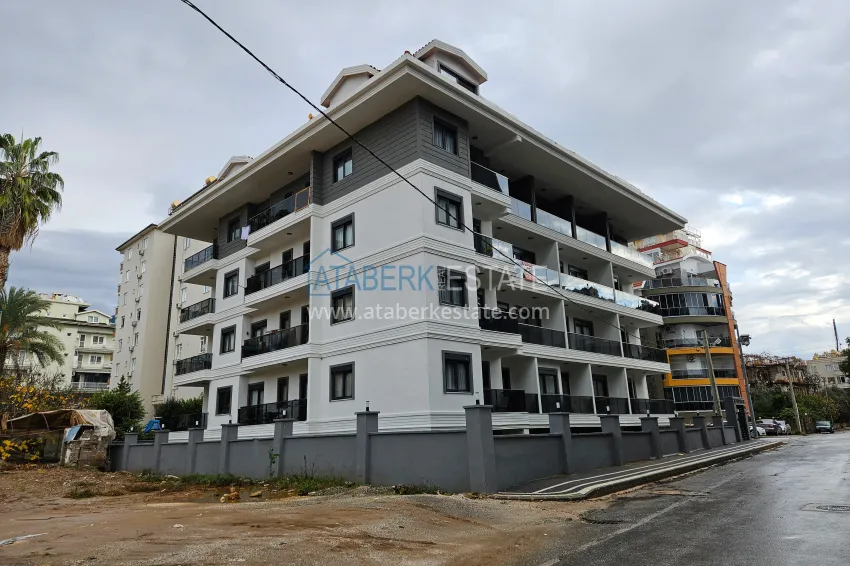 1+1 apartment in a new boutique complex in the center of Alanya, Cleopatra beach area 3 