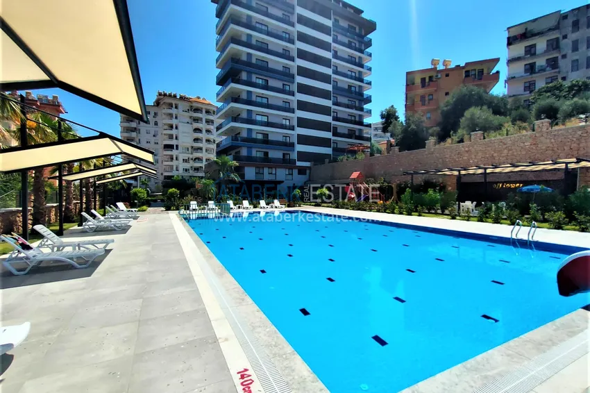 Apartment in Alanya, Tosmur district - modern interior, view of the sea and the Dim River 3