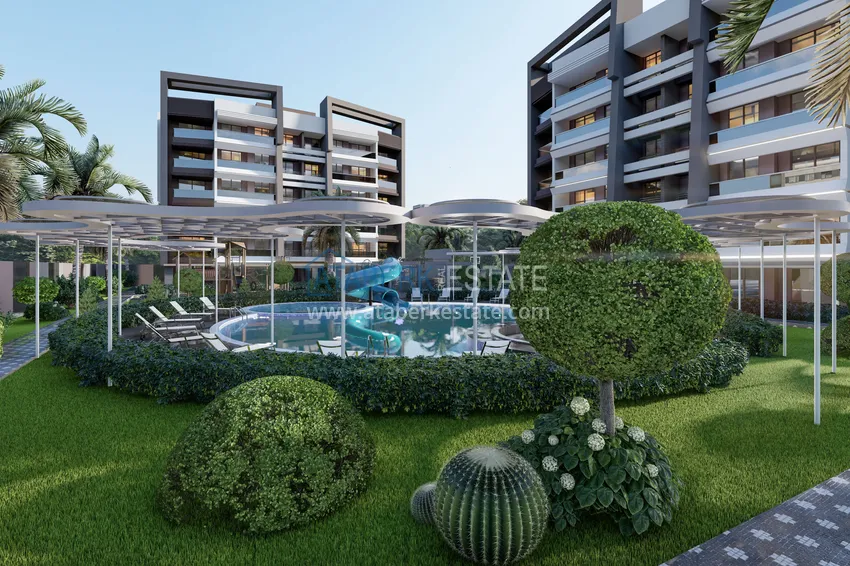 Modern residential complex in Antalya — comfort class, construction phase, Altintash district 3 
