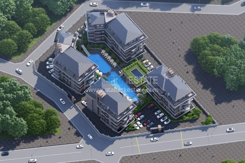 One bedroom apartment from an investor in Oba, Alanya  3 