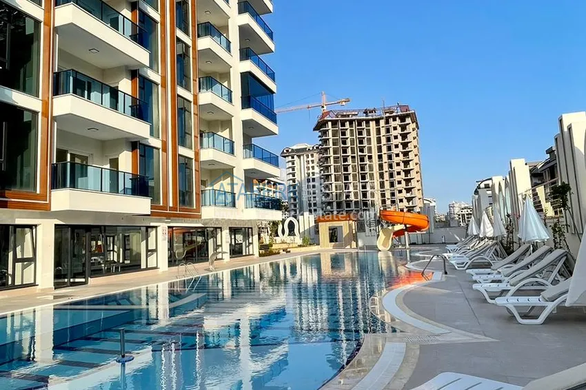 1+1 apartment in a young complex, Mahmutlar — Saturday Market District 3 