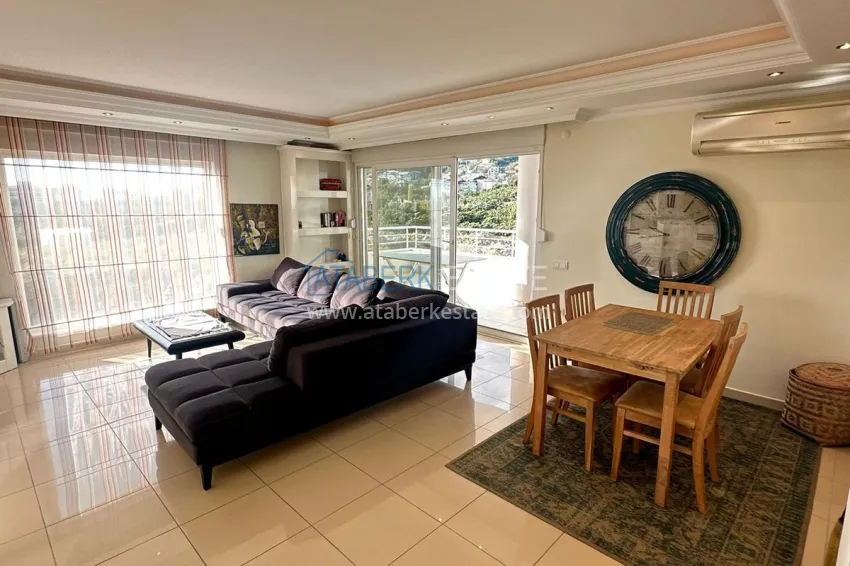 Purchase Real estate for a residence permit. Furnished duplex penthouse in Alanya, Cikcilli district 3 