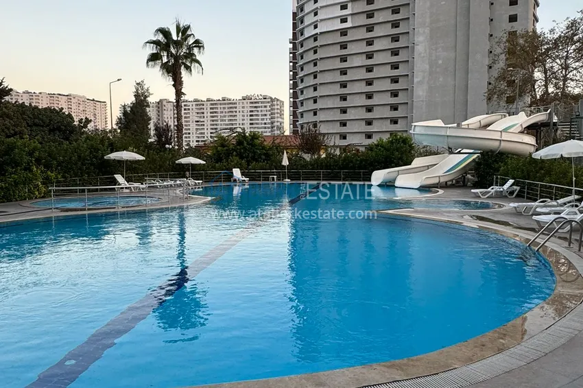 One bedroom apartment with furniture in a well-maintained complex — Mersin, Tomyuk district 3 