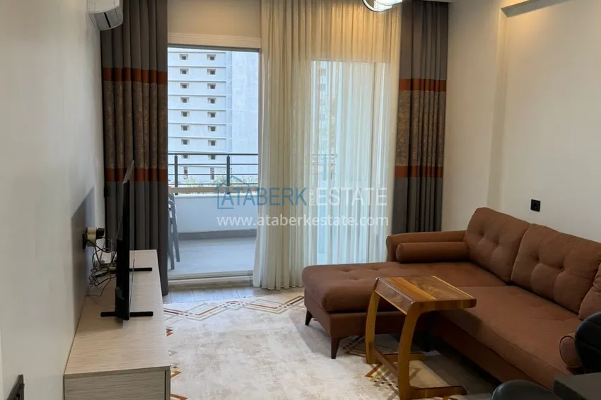 Purchase One bedroom apartment with furniture in a well-maintained complex — Mersin, Tomyuk district 3 