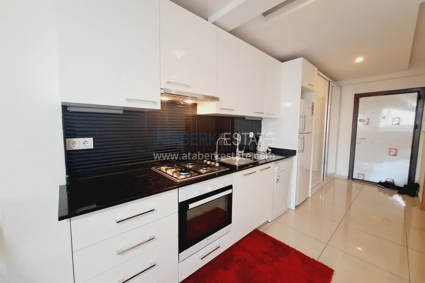Purchase Furnished studio apartment in a prestigious residential complex - Cikcilli district, Alanya 3 