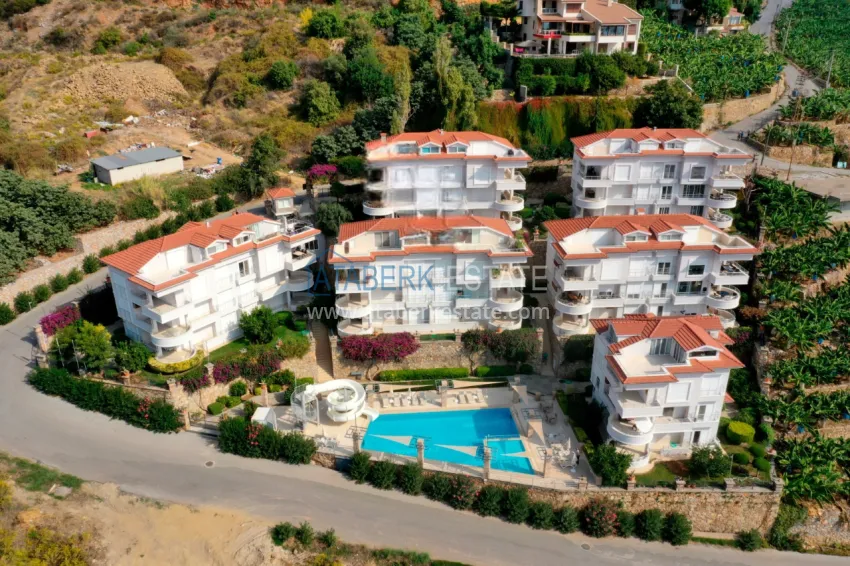 Real estate for a residence permit. Furnished duplex penthouse in Alanya, Cikcilli district 4 