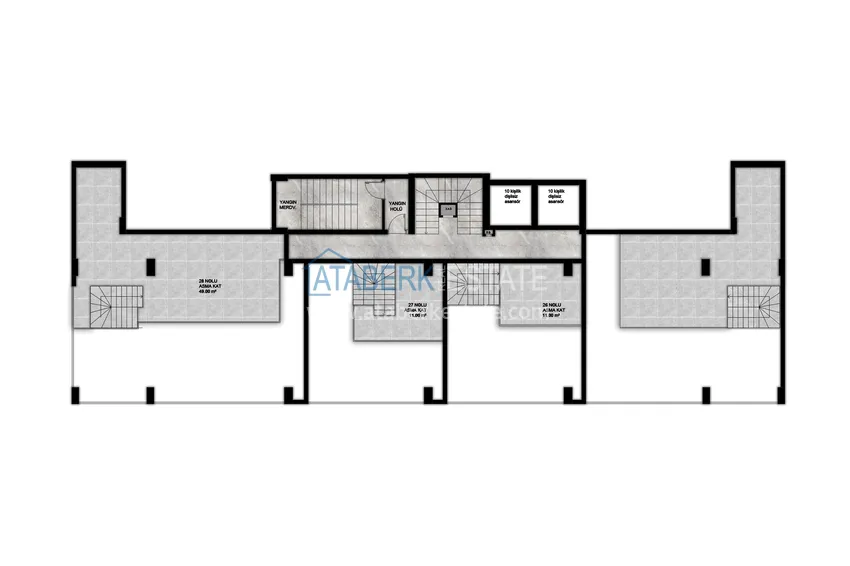 Buy cheap Complex under construction in Kargicak district, Alanya — investment property directly from the developer 3
