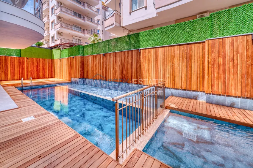 2+1 apartment in Alanya, Oba district in a new residential complex  5 