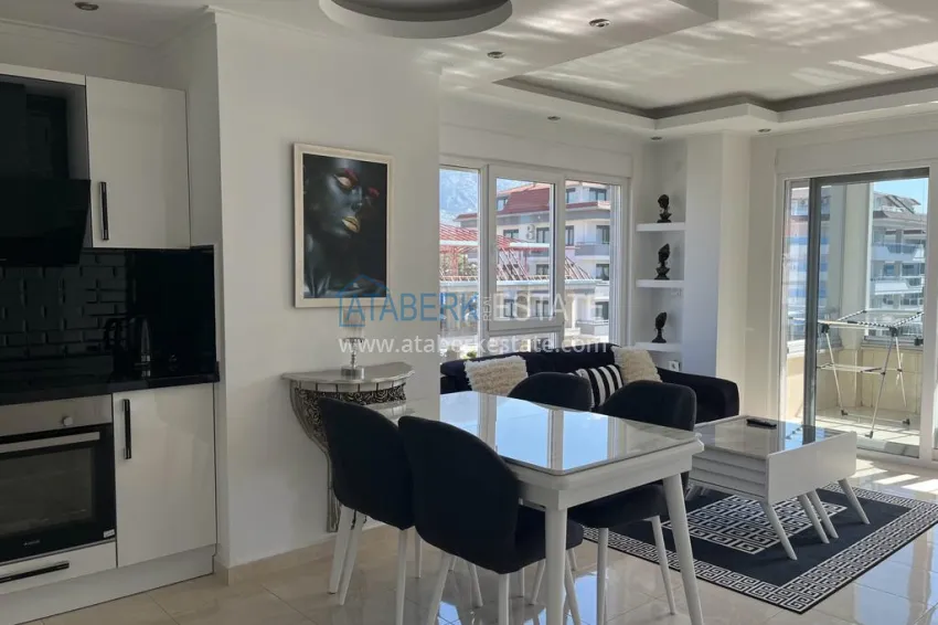 Purchase Cozy one-bedroom apartment on the very coast of the Mediterranean Sea, only 100 meters — Kestel district, Alanya 5 