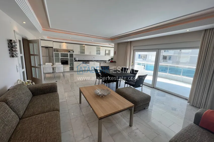 Purchase  3+1 furnished apartment directly from the owner — first coastal apartment, Tosmur district, Alanya 4 