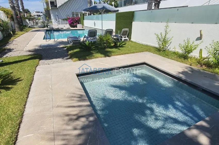Furnished 3+1 townhouse villa with private pool and garden — Manavgat. Directly from the owner 6 
