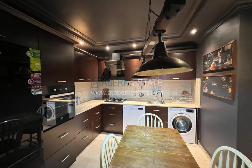 Purchase  Real estate for citizenship and residence permits. 2+1 apartment with sea and mountain views, Tosmur district — Alanya  6 