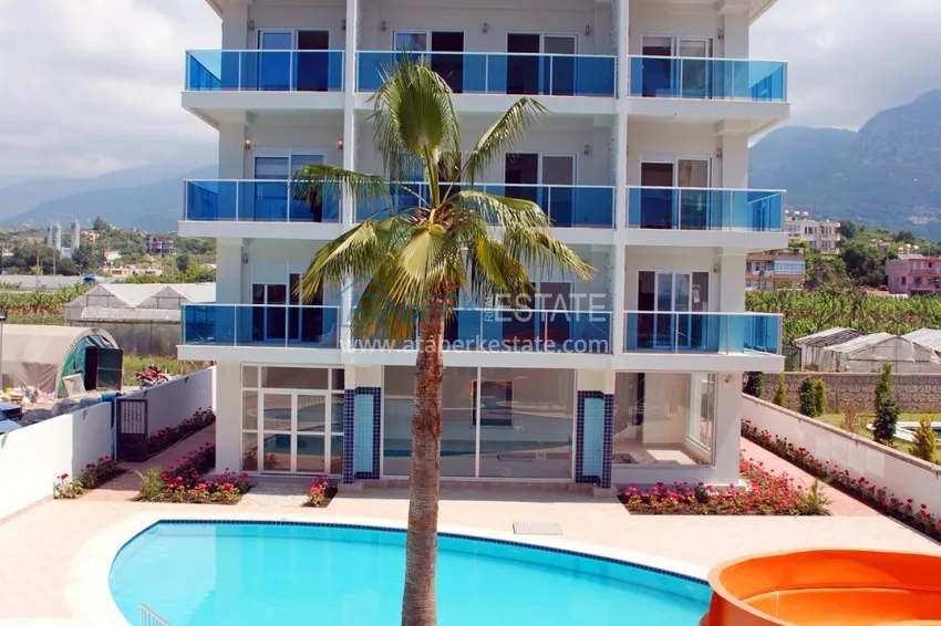 Duplex penthouse in Kestel area, furnished — first coastline  4 