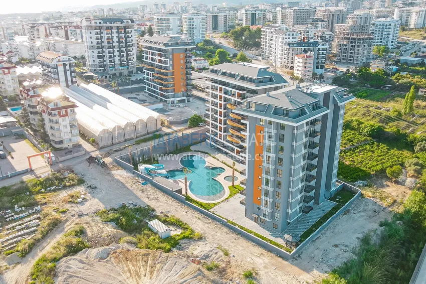 Furnished 2+1 apartment in a comfortable complex — Alanya, Avsallar district 5 