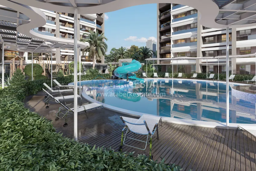 Modern residential complex in Antalya — comfort class, construction phase, Altintash district 4 