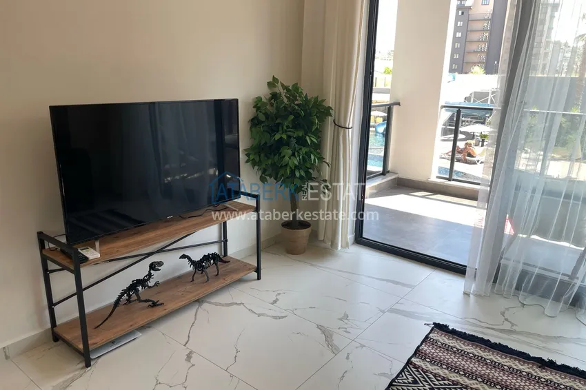 Purchase  Furnished 2+1 apartment in a comfortable complex — Alanya, Avsallar district 4 