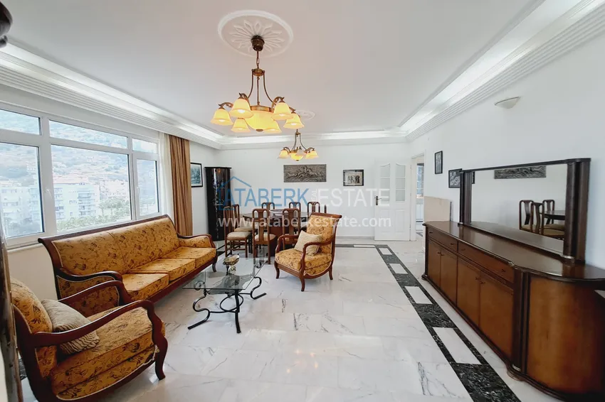 Purchase  Duplex in the center of Alanya - suitable for a residence permit, with furniture and a jacuzzi on the outdoor terrace  4 