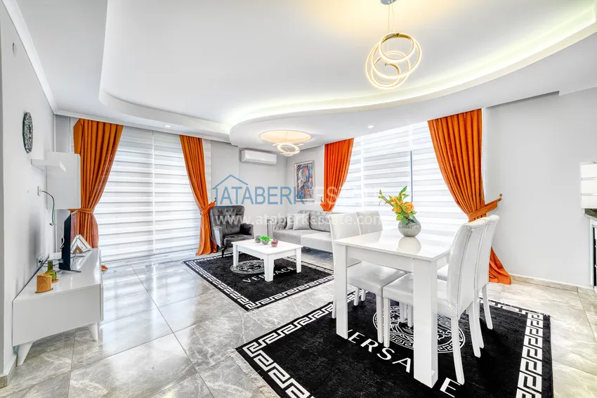 Purchase  Turnkey three-room apartment in Alanya, Oba district in a premium residence 4 