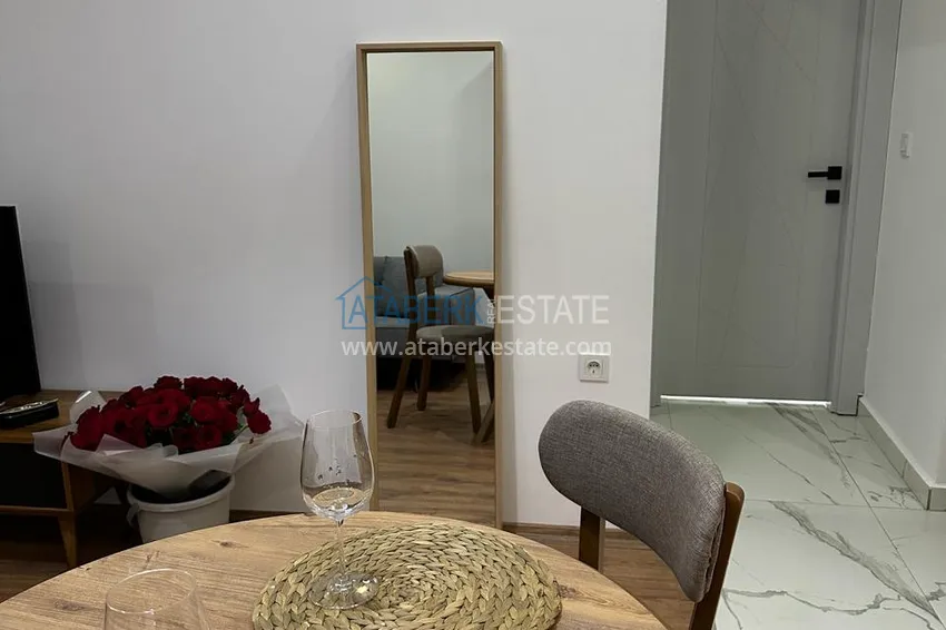 Purchase Turnkey one-bedroom apartment in Alanya, Oba district 4 