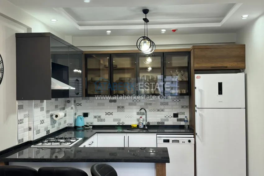 Purchase One bedroom apartment with furniture in a well-maintained complex — Mersin, Tomyuk district 4 