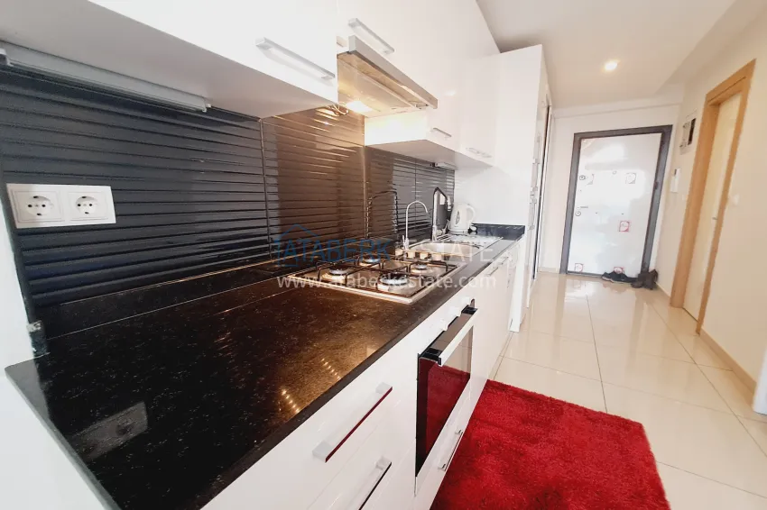 Purchase Furnished studio apartment in a prestigious residential complex - Cikcilli district, Alanya 4 