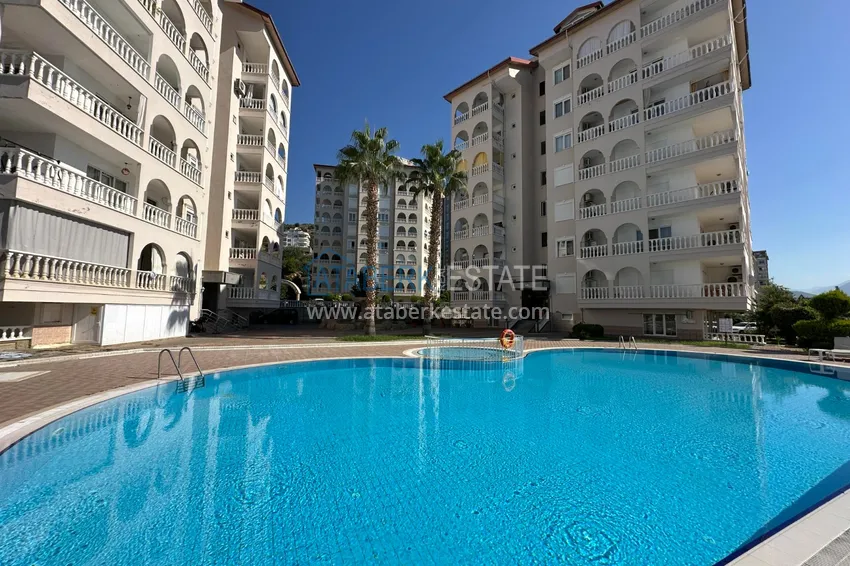 Real estate for a residence permit! Two bedroom apartment with sea view in Alanya, Cikcilli district 5 