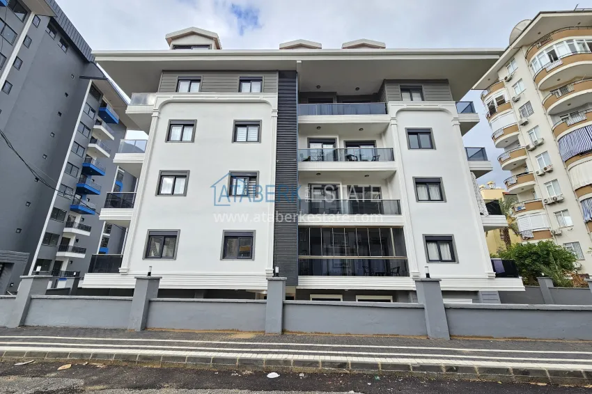 1+1 apartment in a new boutique complex in the center of Alanya, Cleopatra beach area 5 