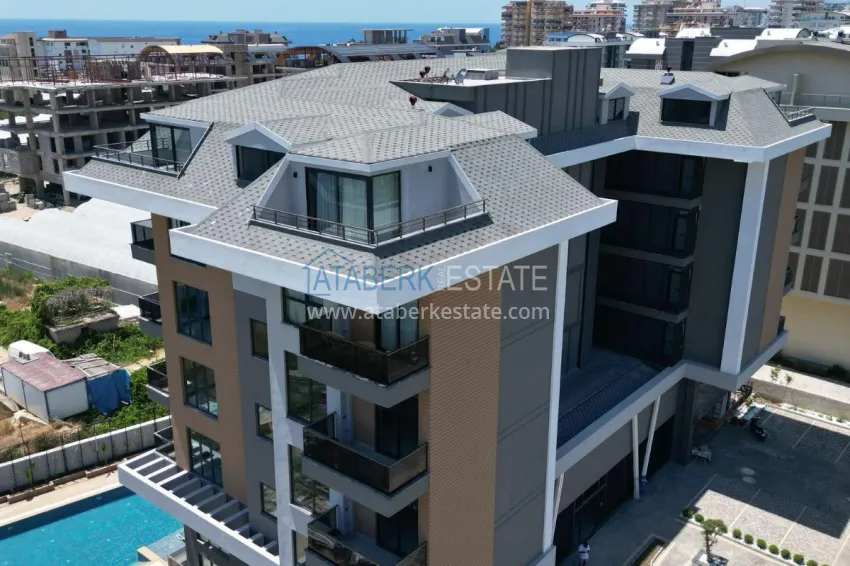 One bedroom apartment with mountain views in a modern complex — Kargicak, Alanya 5 