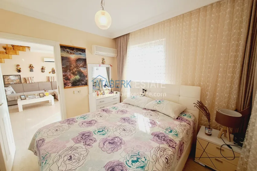 Purchase Furnished townhouse with panoramic views in Alanya, Kargicak district 6 