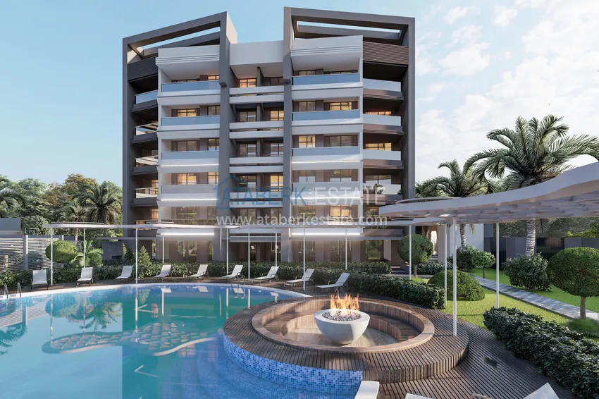 Modern residential complex in Antalya — comfort class, construction phase, Altintash district 5 