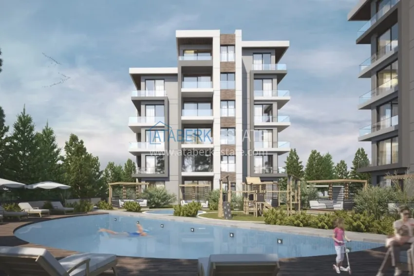 Apartments from the developer in Antalya, Altintash district 5