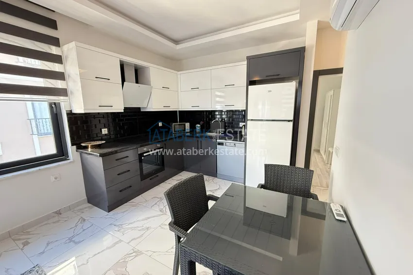 Purchase  Turnkey one-bedroom apartment in a comfort-class complex — second coastline, Kargicak district, Alanya  5 