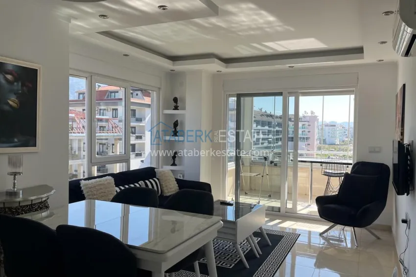 Purchase Cozy one-bedroom apartment on the very coast of the Mediterranean Sea, only 100 meters — Kestel district, Alanya 6 