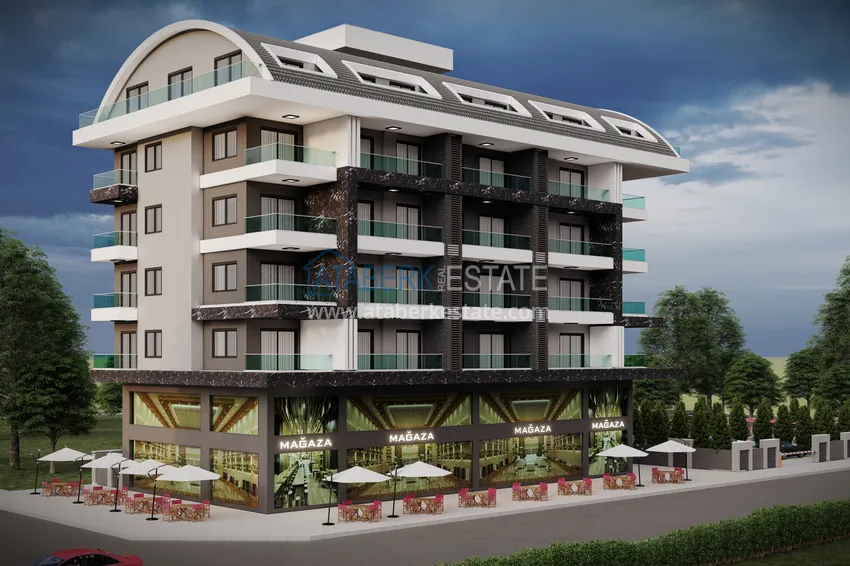 Complex under construction in Kargicak district, Alanya — investment property directly from the developer 10