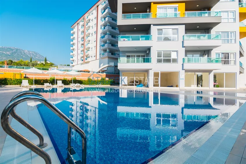 1+1 apartment in Mahmutlar, turnkey with a glazed balcony in a modern complex 6 