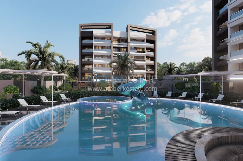 Modern residential complex in Antalya — comfort class, construction phase, Altintash district 6 
