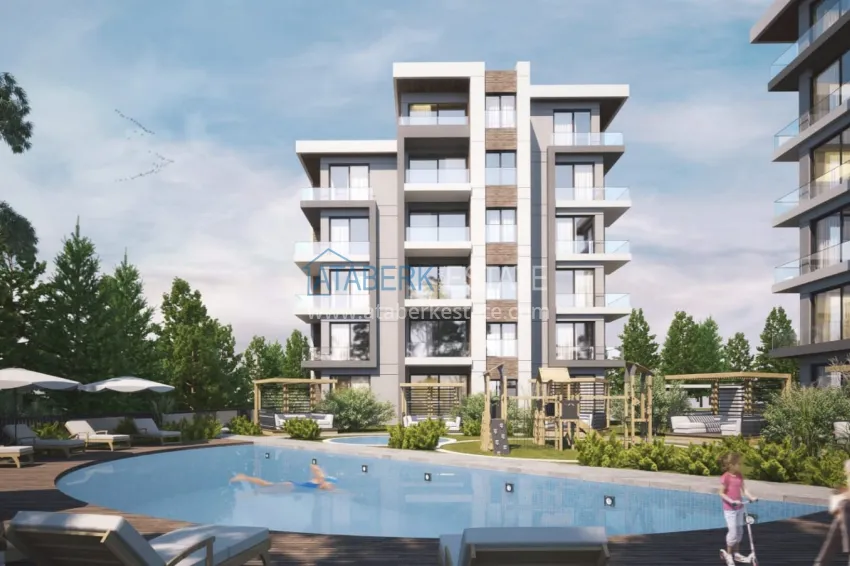 Apartments from the developer in Antalya, Altintash district 6